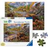 Ravensburger – Wilderness – 500 Piece Large Format Jigsaw Puzzle – Stunning Scenery of Mountain Wildlife – Bears, Wolves & More – Frameable – Premium Quality – Puzzles for Adults