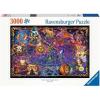 Ravensburger – Zodiac – 3000 Piece Jigsaw Puzzle – Fantastic, Beautifully Captivating Depiction of The Twelve Signs of The Zodiac – Frameable – Premium Quality – Puzzles for Adults