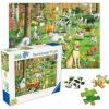 Ravensburger – at The Dog Park – 500 Piece Large Format Jigsaw Puzzle – Dogs of Every Breed Romp, Dig, Chase & Play – Premium Quality – Gift for Family Game Night – Puzzles for Adults