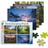 Ravensburger 4 Seasons – 4 x 500 Jigsaw Puzzle | Captivating Seasonal Beauty | Precision Fit | FSC-Certified Materials