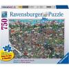 Ravensburger Acts of Kindness Jigsaw Puzzle | 750 Large Format Pieces | Unique Softclick Technology | Vibrant, Glare-Free Imagery | Great Gift for Kids and Adults