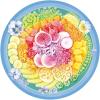 Ravensburger Circle of Colors: Poke Bowl 500 Piece Round Jigsaw Puzzle | Unique Softclick Technology | Perfect for Adults and Kids | FSC Certified