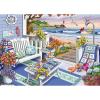 Ravensburger Cozy Series: Seaside Sunshine 300 Piece Large Format Jigsaw Puzzle for Adults and Kids | Unique Piece Design | Premium Quality Materials | FSC Certified | Ideal Gift for Puzzle Lovers(Puzzle)