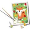 Ravensburger CreArt Fantastic Fox Paint by Numbers Kit for Kids – 20266 – Painting Arts and Crafts for Ages 7 and Up
