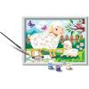 Ravensburger CreArt Sheep and Lamb Paint by Numbers Kit for Kids – 23723 – Painting Arts and Crafts for Ages 9 and Up