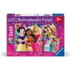 Ravensburger Disney Princess: Girl Power! 3×49 Piece Jigsaw Puzzle Set for Kids – Screen-Free Activity Boosts Concentration and Focus