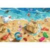 Ravensburger Fun at The Beach – 24 Piece Floor Jigsaw Puzzle for Kids | Engaging Coastal Adventure | Promotes Problem Solving Skills | FSC-Certified