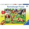 Ravensburger Happy Horses 60 Piece Jigsaw Puzzle for Kids – 05175 – Every Piece is Unique, Pieces Fit Together Perfectly