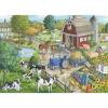 Ravensburger Home on The Range Jigsaw Puzzle | Engaging Brain Game for Kids | Unique Piece Design | Eco-Friendly Materials