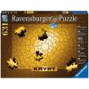 Ravensburger Krypt Gold 631 Piece Jigsaw Puzzle for Adults – 15152 – Every Piece is Unique, Softclick Technology Means Pieces Fit Together Perfectly(Original Packaging)