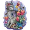 Ravensburger Lovely Cat Wooden Jigsaw Puzzle for Adults – Every Piece is Unique, Softclick Technology Means Pieces Fit Together Perfectly