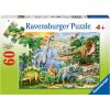 Ravensburger Prehistoric Life Puzzle – 60 Piece Durable Jigsaw Puzzle for Kids | Unique Puzzle Pieces | Enhances Concentration & Creativity | Eco-Friendly – FSC Certified(Prehistoric Life)