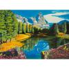 Ravensburger Rocky Mountain Reflections 300 Large Format Jigsaw Puzzle for Adults – 12000873 – Easy to See & Easy to Hold Large Pieces Fit Together Perfectly