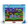 Ravensburger Sonic The Hedgehog: Classic 500 Piece Jigsaw Puzzle – 12001135 – Handcrafted Tooling, Made in Germany, Every Piece Fits Together Perfectly