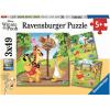 Ravensburger Sports Day Puzzle Set | 3×49 Piece Jigsaw Puzzles for Kids | Screen-Free Activity | Boosts Concentration and Focus | Great Gift