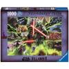 Ravensburger Star Wars Villainous: Asajj Ventress and Figurine 1000 Piece Jigsaw Puzzle for Adults – 12001122 – Handcrafted Tooling, Made in Germany, Every Piece Fits Together Perfectly(New Packaging)