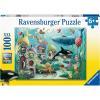 Ravensburger Underwater Wonders 100 Piece Jigsaw Puzzle for Kids – Fun and Educational Toy | Perfect Age Fit | Sustainable Wooden Pieces | Climate Pledge Friendly – 12972