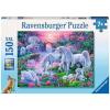 Ravensburger Unicorns in Sunset Glow – 150 Piece Jigsaw Puzzle for Kids | Unique Piece Design | Enhances Creativity | Perfect for Family Bonding | Fun and Educational Toy(Jigsaw Puzzle)