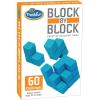 ThinkFun Block by Block – Engaging 3D Puzzle Game | Enhances Architectural Skills | Mind Teaser for Ages 8 and Up | Travel-Friendly with Game-Go Storage Bag