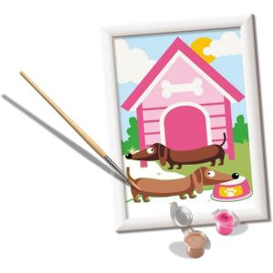 Ravensburger – Dachshund CreArt Paint by Numbers Kit | Fun & Easy DIY Art for Kids Age 7+ | Creative Gift Idea for Birthdays & Holidays