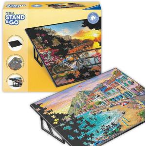 Ravensburger – Portable Puzzle Stand – Jigsaw Accessory – Adjustable Platform to Elevate Puzzles – Premium Quality – Ideal Gift for Enthusiasts – Black – Supports 20 x 27 Inch
