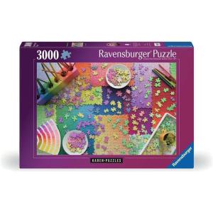 Ravensburger – Puzzle on Puzzles – 3000 Piece Jigsaw – Stunning Imagery – Bold Colors & Intricate Details – Premium Quality – for Adults(Puzzles)