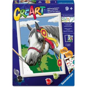 Ravensburger – Show Horse CreArt Paint by Numbers Kit | Fun & Easy DIY Art for Kids Age 9+ | Creative Gift Idea for Birthdays & Holidays
