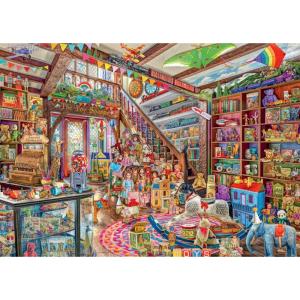 Ravensburger – The Fantasy Toy Shop – 1000 Piece Jigsaw Puzzle – Stunning Imagery – Beautiful Rendition of The Ultimate Toy Shoppe – Puzzles for Adults