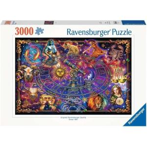 Ravensburger – Zodiac – 3000 Piece Jigsaw Puzzle – Fantastic, Beautifully Captivating Depiction of The Twelve Signs of The Zodiac – Frameable – Premium Quality – Puzzles for Adults