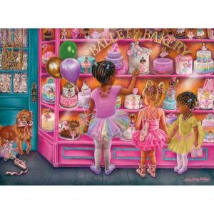 Ravensburger Ballet Bakery 100 XXL Piece Jigsaw Puzzle for Kids – Every Piece is Unique, Pieces Fit Together Perfectly