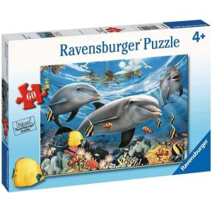 Ravensburger Caribbean Smile – 60 Piece Jigsaw Puzzle for Kids | Unique Piece Design | Anti-Glare Surface | Skill-Building, Fun Activity(Jigsaw Puzzle)