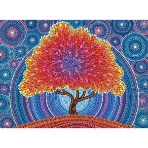 Ravensburger Color Your World Series: Tree of Life 500 Piece Jigsaw Puzzle for Adults – 80686 – Handcrafted Tooling, Made in Germany, Every Piece Fits Together Perfectly