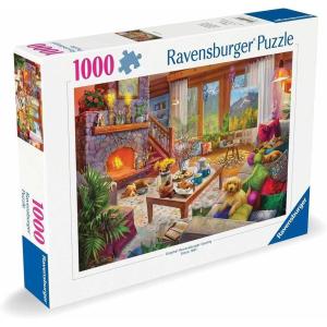 Ravensburger Cozy Cabin 1000 Piece Jigsaw Puzzle for Adults – 12000293 – Handcrafted Tooling, Made in Germany, Every Piece Fits Together Perfectly(New Packaging)