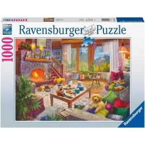 Ravensburger Cozy Cabin 1000 Piece Jigsaw Puzzle for Adults – 12000293 – Handcrafted Tooling, Made in Germany, Every Piece Fits Together Perfectly(Original Packaging)