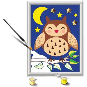 Ravensburger CreArt Peaceful Kitten Paint by Numbers Kit for Kids – 20266 – Painting Arts and Crafts for Ages 7 and Up