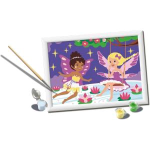 Ravensburger Creart Fairy Friends Paint by Numbers Kit for Children