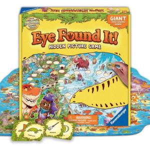 Ravensburger Dinosaur Island Eye Found It! Board Game – Educational Adventure for Kids and Families – Promotes Focus, Memory, and Teamwork – Fun Learning Game for Ages 4+