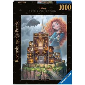 Ravensburger Disney Castle Collection: Merida 1000 Piece Jigsaw Puzzle for Adults – 12000263 – Handcrafted Tooling, Made in Germany, Every Piece Fits Together Perfectly(Original Packaging)