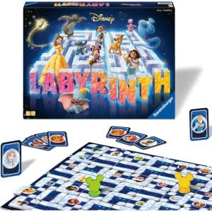 Ravensburger Disney Labyrinth Centenary Edition – Engaging Brain Teaser Game | Ideal for Ages 7 & Up | High Replay Value | Celebrating 100 Years of Disney Magic