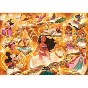 Ravensburger Disney Lorcana – Glimmers of The Realm: Amber 1000 Piece Jigsaw Puzzle | Premium Quality Made in Europe | FSC Certified Materials