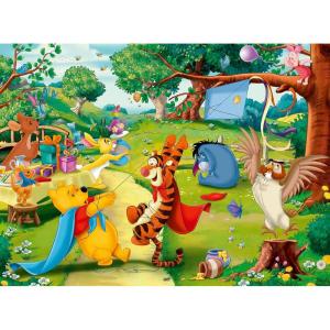 Ravensburger Disney Pooh to The Rescue 100 XXL Piece Jigsaw Puzzle for Kids | Promotes Problem-Solving Skills Durable | Ideal for Ages 6-8