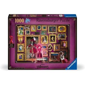 Ravensburger Disney Villainous: Captain Hook and Figurine 1000 Piece Jigsaw Puzzle for Adults – 12001107 – Handcrafted Tooling, Made in Germany, Every Piece Fits Together Perfectly(New Packaging)