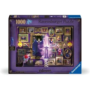 Ravensburger Disney Villainous: Evil Queen and Figurine 1000 Piece Jigsaw Puzzle for Adults – 12001118 – Handcrafted Tooling, Made in Germany, Every Piece Fits Together Perfectly(New Packaging)