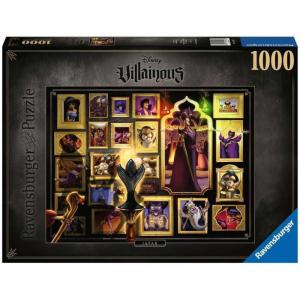 Ravensburger Disney Villainous: Jafar and Figurine 1000 Piece Jigsaw Puzzle for Adults – 12001108 – Handcrafted Tooling, Made in Germany, Every Piece Fits Together Perfectly(Original Packaging)