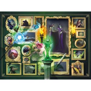 Ravensburger Disney Villainous: Malificent and Figurine 1000 Piece Jigsaw Puzzle for Adults – 12001109 – Handcrafted Tooling, Made in Germany, Every Piece Fits Together Perfectly(New Packaging)