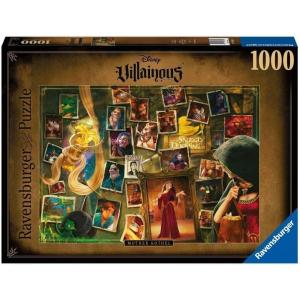 Ravensburger Disney Villainous: Mother Gothel and Figurine 1000 Piece Jigsaw Puzzle for Adults – 12001127 – Handcrafted Tooling, Made in Germany, Every Piece Fits Together Perfectly(Original Packaging)