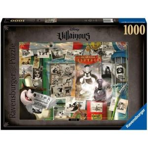 Ravensburger Disney Villainous: Pete and Figurine 1000 Piece Jigsaw Puzzle for Adults – 12001129 – Handcrafted Tooling, Made in Germany, Every Piece Fits Together Perfectly(Original Packaging)