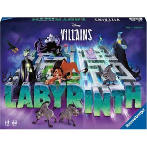 Ravensburger Disney Villains Labyrinth Board Game – Engaging Family Fun for Ages 7 and Up | Dynamic Maze Puzzle | Quality Design | Ideal Gift for Disney Fans