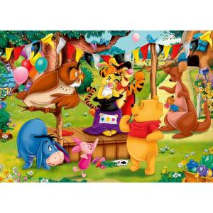 Ravensburger Disney Winnie The Pooh Magic Show – 60 Piece Jigsaw Puzzle for Kids | Unique, Perfectly Fitting Pieces | Durable, Colorful, Glare-Free | Ideal for Ages 4-8 | FSC-Certified Materials