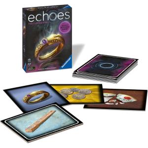 Ravensburger Echoes The Cursed Ring Audio Murder Mystery Game for Adults and Kids Age 14 Years Up